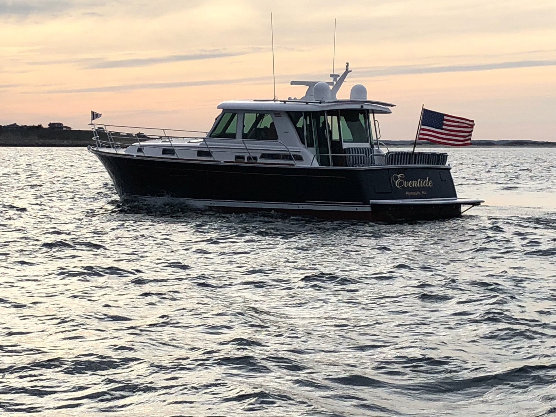 Boston Yacht Sunset