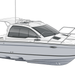 Solara S-250 Coupe - Light Gray Hull