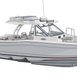 Solara S-310 Center Walkaround - Light Gray Hull