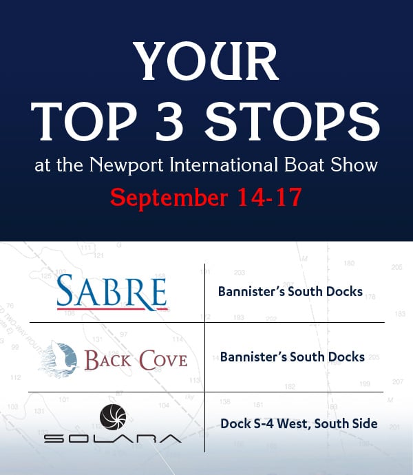 Top 3 Stops at the Newport International Boat Show | September 14-17, 2023