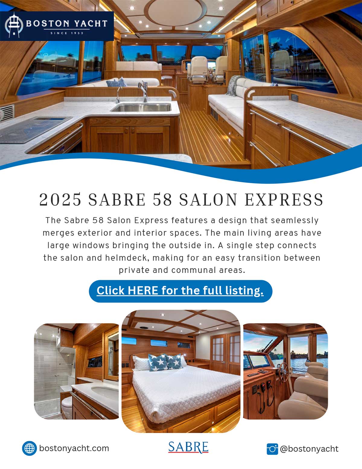 2025 Sabre 58 Salon Express