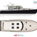 Sabre 51 Salon Express - General Arrangement Sabre 51 Salon Express - General Arrangement