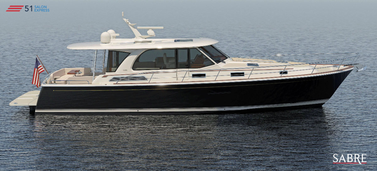 Announcing the latest addition to the Sabre fleet: THE SABRE 51 SALON EXPRESS