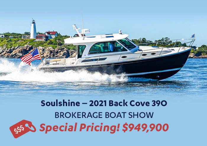 Featured Yacht for Sale - 2021 Back Cove 39O