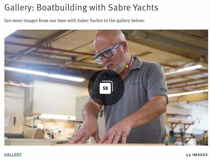 Gallery: Boatbuilding with Sabre Yachts