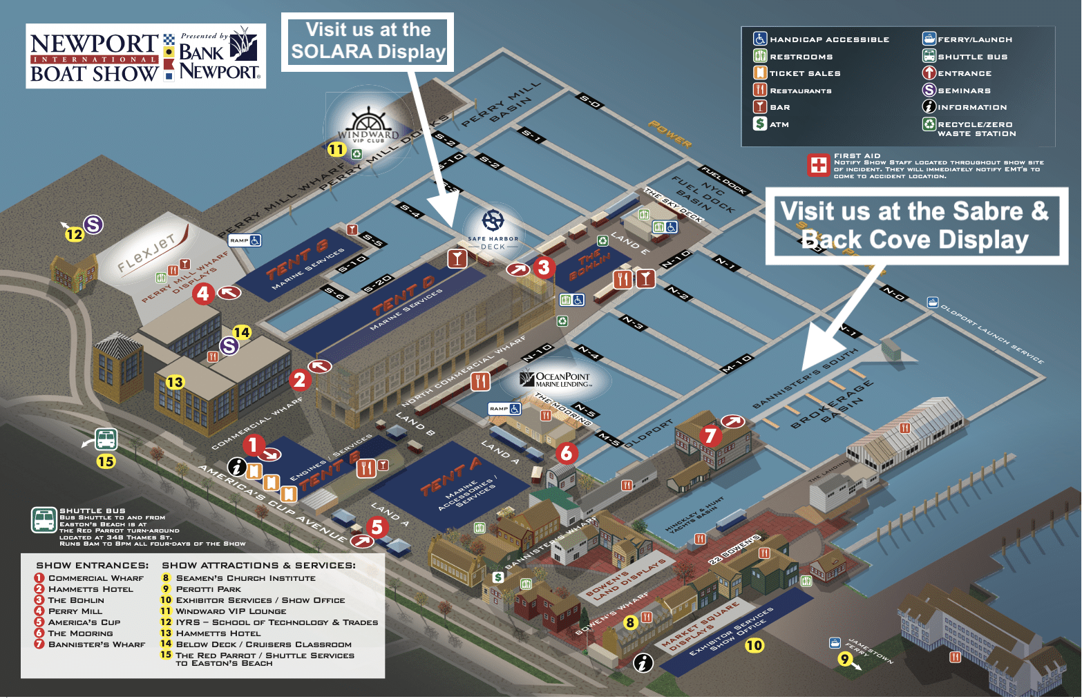 NIBS 24 DISPLAY MAP