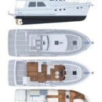 Helmsman Trawler 46 Pilothouse Profile Layout
