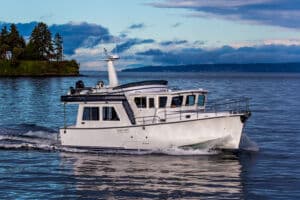 Helmsman Trawlers 43E Pilothouse Exterior