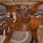 Helmsman Trawlers 43E Pilothouse Interior