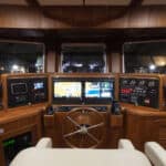 Helmsman Trawler 46 Pilothouse Interior