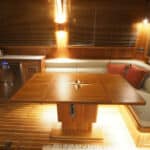 Helmsman Trawler 46 Pilothouse Interior