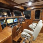 Helmsman Trawler 46 Pilothouse Interior