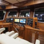 Helmsman Trawler 46 Pilothouse Interior
