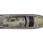 Layout Flybridge | 2026 Schaefer 660 Motor Yacht